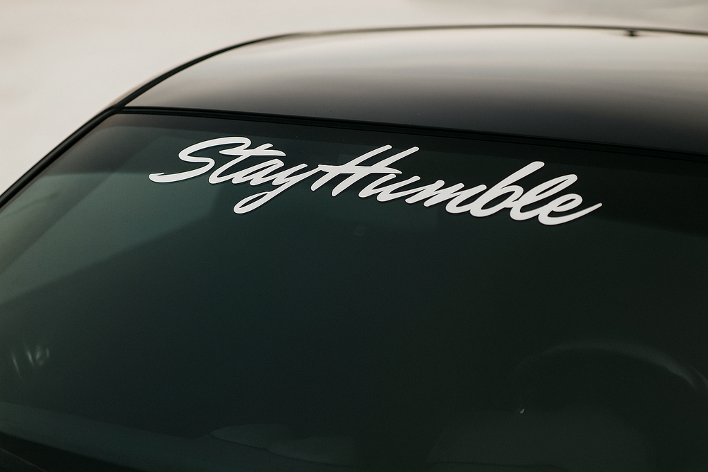 Stay Humble Window Banner
