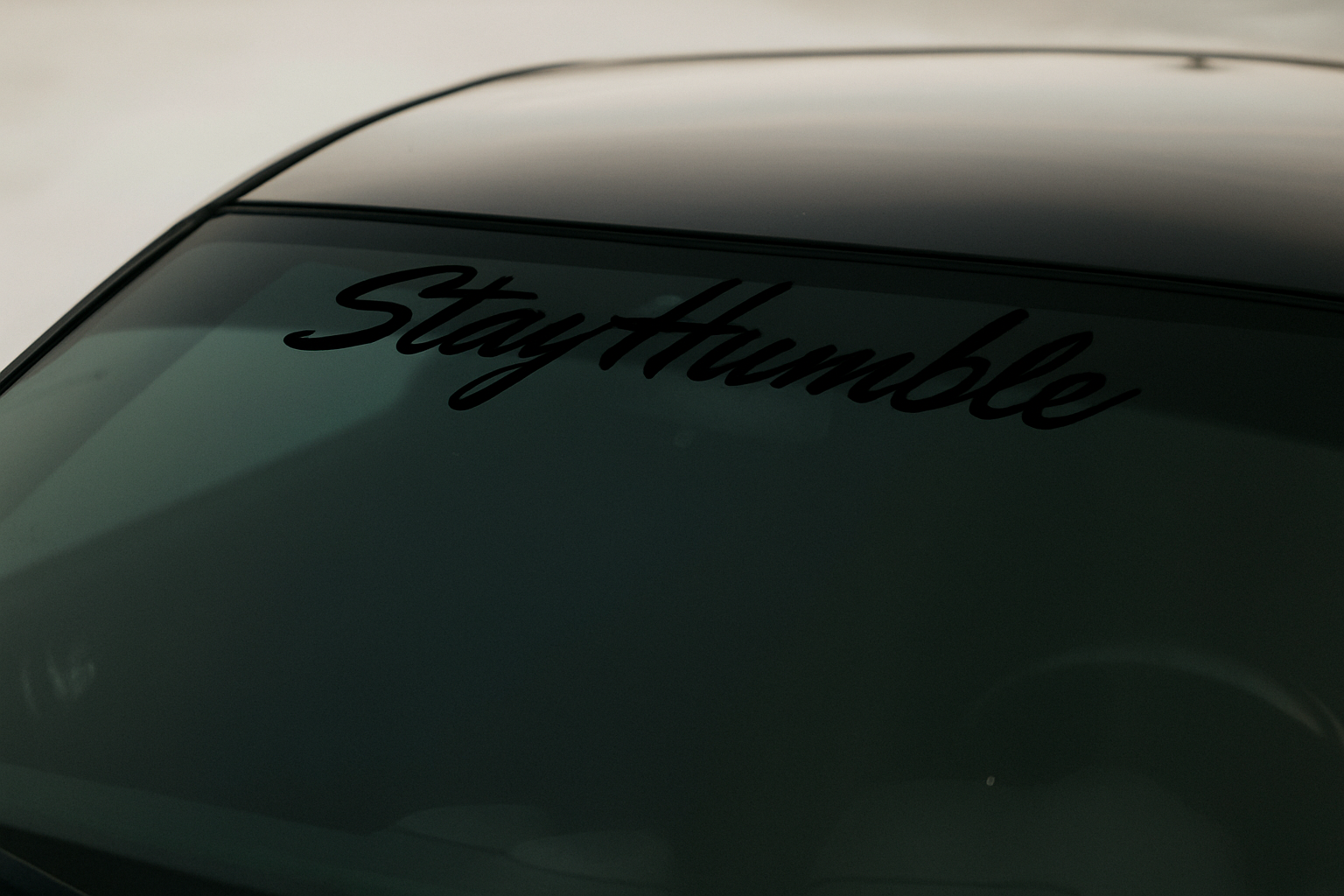Stay Humble Window Banner