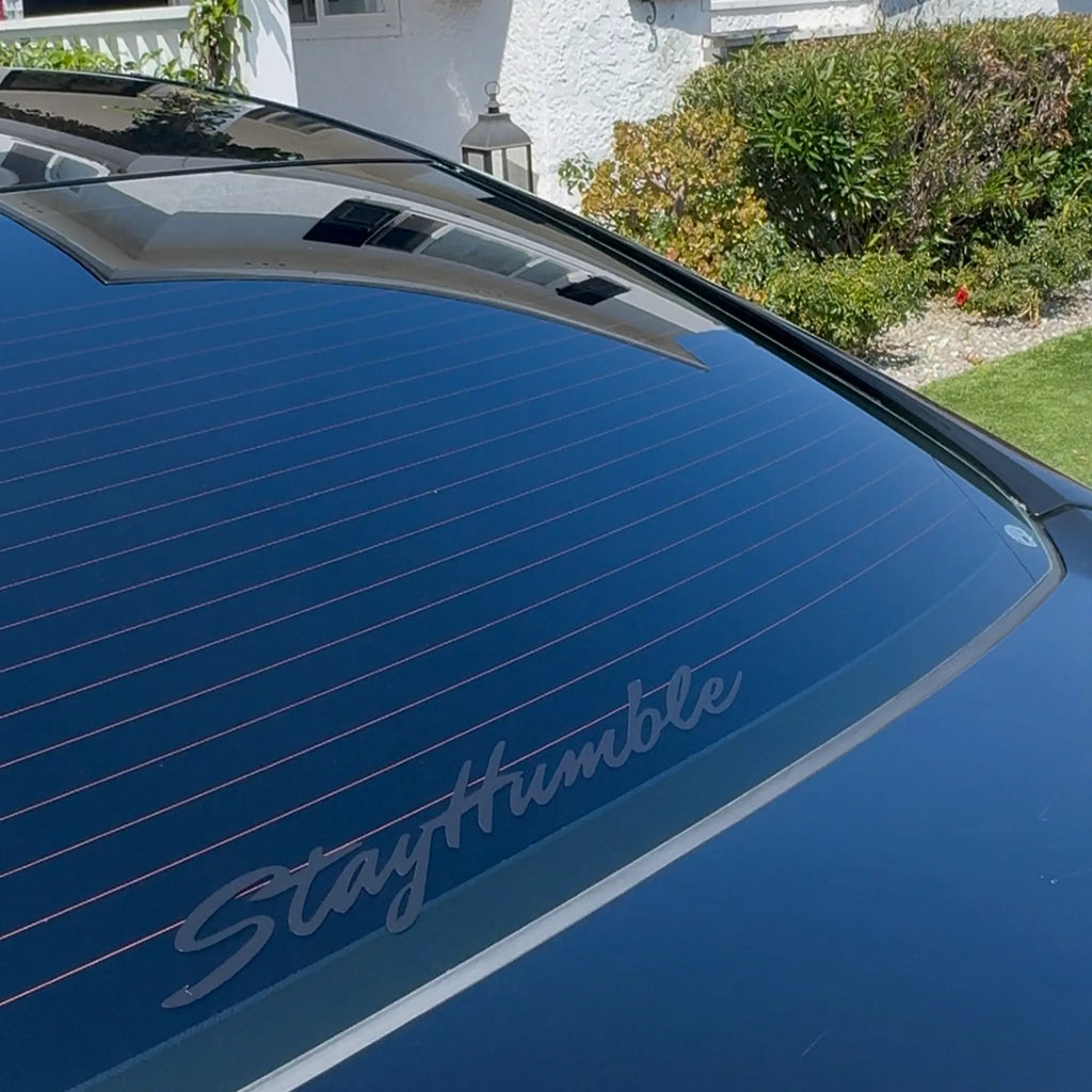 Stay Humble Window Banner